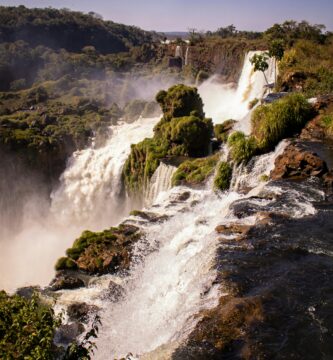 waterfalls during daytime